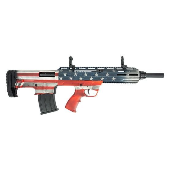 Tokarev USA TBP 12 Gauge Semi-Auto Bullpup Shotgun - 18.5" - American Flag